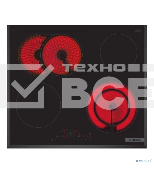 Варочная поверхность Bosch PKN651FP2E черный