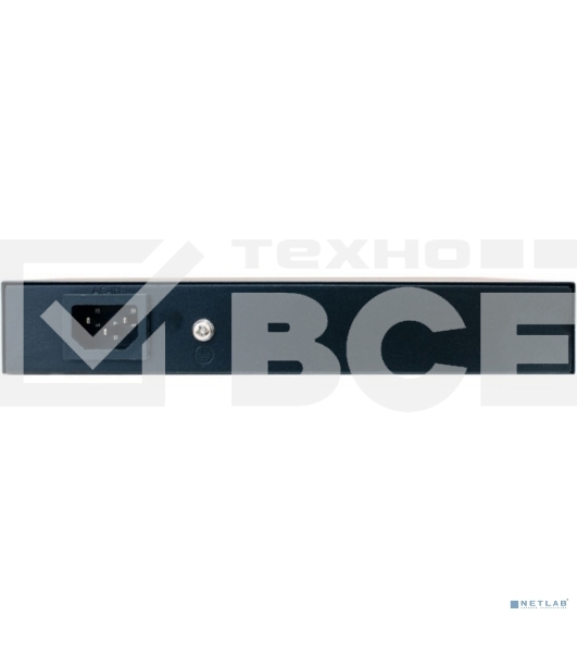 Коммутатор Osnovo SW-20600(80W) PoE коммутатор 6 портов, 4 PoE порта 10/100 Base-T, 2*10/100 Base-T Uplink, до 30W на порт, суммарно до 80W