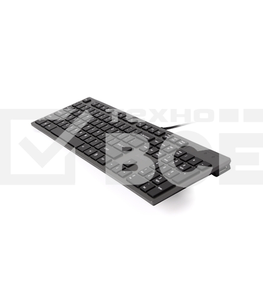 Клавиатура A4Tech KV-300H проводная, USB Type-A, серый