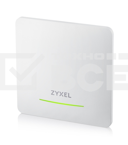 Точка доступа Zyxel NebulaFlex NWA50BE, Wi-Fi 7 (BE5100), MU-MIMO 2x2+2x2, 1xLAN 2.5GE, без поддержки 802.1x и Captive portal, БП в комплекте