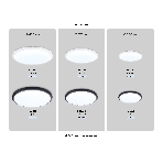 Потолочный светодиодный светильник Ambrella light FZ1231 WH белый IP44 42W 6400К D370*55 (Без ПДУ), фото6