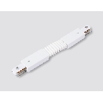 GL7175 WH белый коннектор гибкий для однофазного шинопровода Standard 220V NEW 285*35*20, фото 1