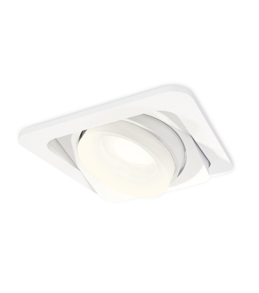 Комплект встраиваемого поворотного светильника Ambrella light XC7658084 SWH/FR белый песок/белый матовый MR16 GU5.3 (C7658, N7165)