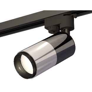 Светильник Ambrella light XT6305001 PSL/DCH/PBK серебро полированное/черный хром/черный полированный MR16 GU5.3