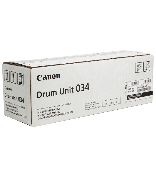 Барабан CANON 034 черный