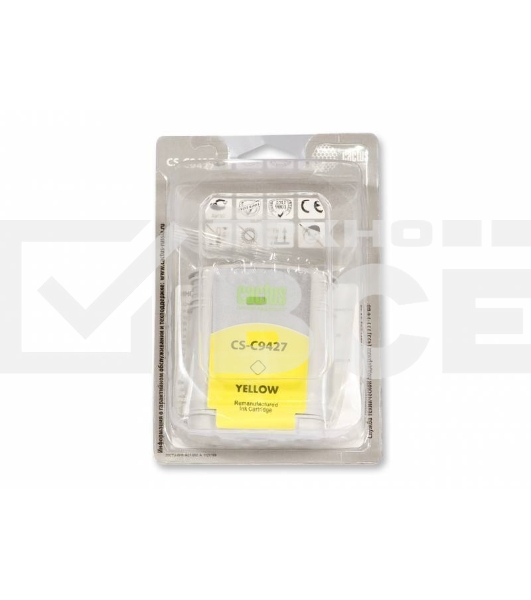 Картридж струйный Cactus CS-C9427 желтый для №85 HP DJ 30/130 (72ml)