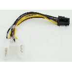 Кабель питания Molex/PCI-E 6pin 0.15м, фото2
