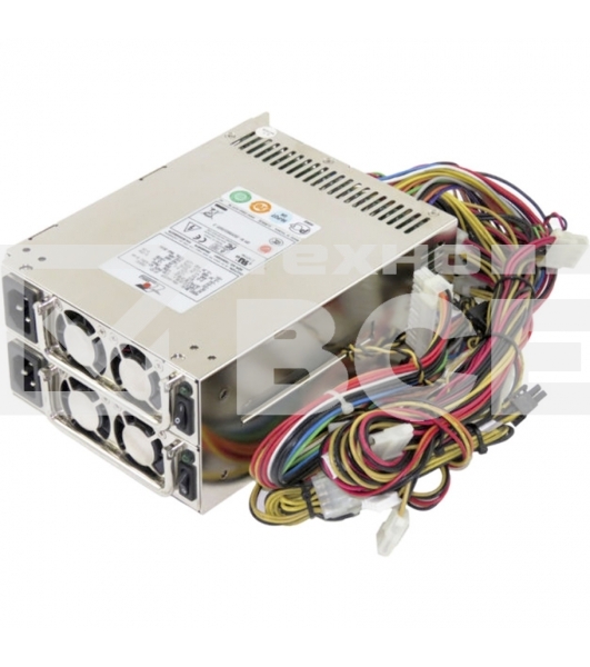 Блок питания ZIPPY/EMACS MRW-6420P, 4U(PS/2), Mini Redundant, 420W Brown Box {4}