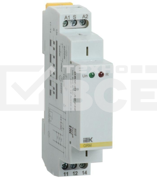 Реле импульсное ORM 1 конт. 230В AC IEK ORM-01-AC230