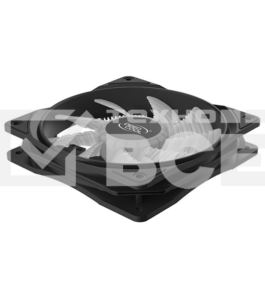 Вентилятор для корпуса DEEPCOOL RF120R черный, 120 мм, 1300 об/мин, 21.9 дБ, 3 pin