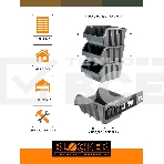 Набор лотков Blocker Master серый (BR3743СРСВИНЦ), фото3