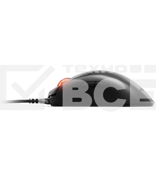 Мышь проводная SteelSeries Prime черный, 18000 dpi, USB, кнопки - 6