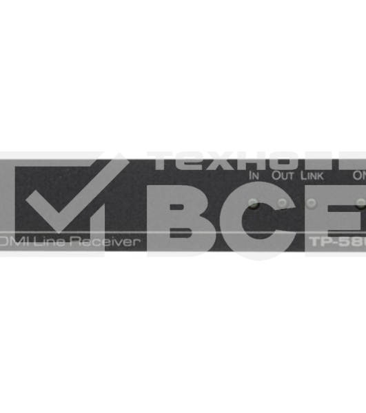 Приемник Kramer Electronics TP-580R сигнала HDMI, RS-232 и ИК из кабеля витой пары (TP), до 70 м