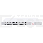 Маршрутизатор Mikrotik CCR1016-12S-1S+ Cloud Core Router 1016-12S-1S+ with Tilera Tile-Gx16 CPU (16-cores, 1.2Ghz per core), 2GB RAM, 12xSFP cages, 1xSFP+ cage, RouterOS L6, 1U rackmount case, Dual PSU, LCD panel, фото2