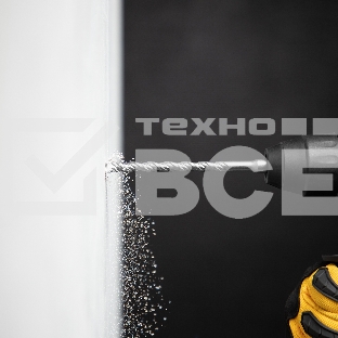 Бур по бетону, двойная спираль, Cobalt W-tip, 6x160 мм, SDS PLUS Denzel