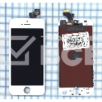 Дисплей для iPhone 5 в сборе с тачскрином (LT) белый, фото 1