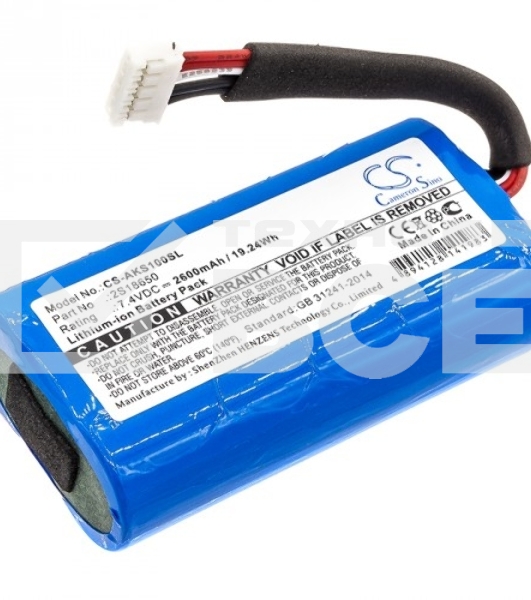 Аккумуляторная батарея CameronSino CS-AKS100SL для Anker SoundCore Boost 7.4V 2600mAh 19.24Wh