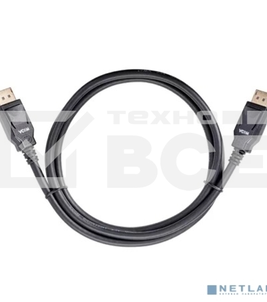 Кабель соединительный DisplayPort v2.1 40Gbps, 8K@60Hz, 1 м, медь, VCOM CG651-1.5