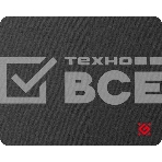 Коврик для мышки Defender S 250x350x3 мм, ткань+резина черный, фото4