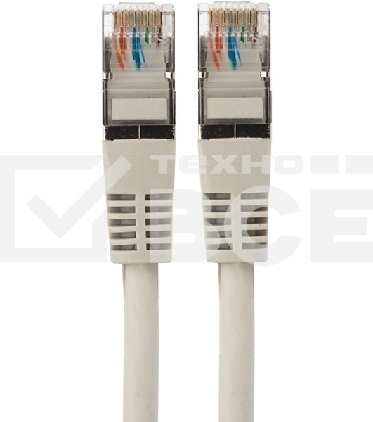 Rexant Пaтч-корд U/UTP, категория 5e, RJ45-RJ45, неэкранированный, LSZH серый, 2м