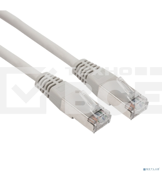Rexant Пaтч-корд F/UTP, категория 6, RJ45-RJ45, экранированный, PVC серый, 0,5м