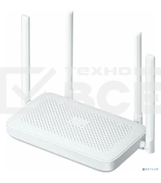 Роутер Wi-Fi Xiaomi Mi Router AX1500 RD12, 2.4/ 5 ГГц, до 1.5 Гбит/с, LAN 3x1 Гбит/с, WAN 1x1 Гбит/с