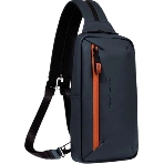 Рюкзак слинг Piquadro C20W CA6466C2OW/BLU синий полиэстер, фото6