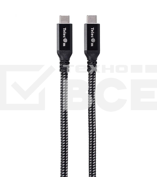 Кабель USB4 TypeCM/CM 8K@30Hz, 40GBps, PD 240W, медь Telecom 2м <TUS840-2M>