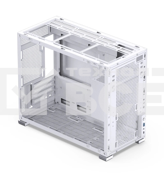 Корпус компьютерный Mini-Tower/ Case JONSBO D31 STD, Mini-Tower, TG, no fan, 1xUSB-A 3.2 + 1xUSB-C 3.2, mATX, mDTX, mITX White