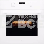 Встраиваемый духовой шкаф Electrolux EOF5F50BV, Электрический духовой шкаф с конвекцией, приготовление на пару, объем 65 л, 8 режимов, очистка каталитическая, 2 стекла в дверце, направляющие проволочные + телескопические (1 уровень)белый, фото6