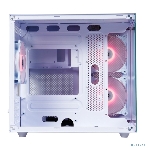 Компьютерный корпус DEFENDER NovaCube белый,mATX,3fan,switch&M/BSynс, фото8