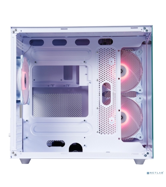 Компьютерный корпус DEFENDER NovaCube белый,mATX,3fan,switch&M/BSynс