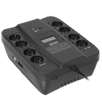 Источник бесперебойного питания Powercom Back-UPS SPIDER, Line-Interactive, LCD, AVR, 900VA/540W, Schuko, USB, black (1456263), фото16