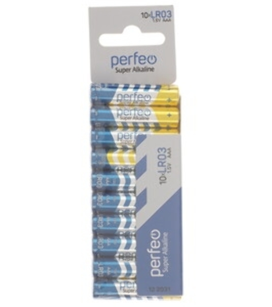 Батарейка Perfeo LR03 (ААА) 10 шт.