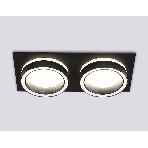 Светильник Ambrella light TN52424/2 BK/FR черный/белый матовый GX53 max 12W 210*105*45, фото8
