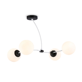 Светитльник Ambrella Light TR2542/4 WH/BK белый/черный E27/4 max 60W 700*450*450