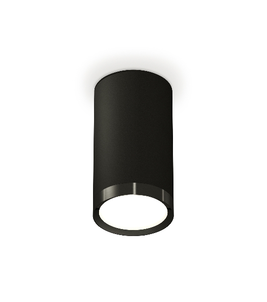 Светильник Ambrella Light XS8162001 SBK/PBK черный песок/черный полированный GX53 (C8162, N8113)