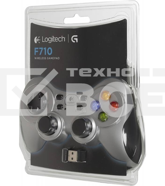 Геймпад Logitech Wireless Gamepad F710 940-000145 {USB}