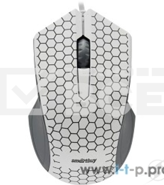 Мышь проводная Smartbuy ONE 334 белая SBM-334-W
