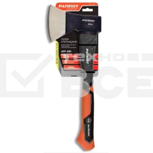 Топор Patriot APF-600 черный/оранжевый (350001306)