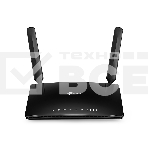 Роутер беспроводной TP-Link Archer MR400 AC1200 10/100BASE-TX/4G черный, фото 1