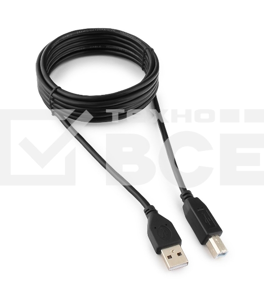Кабель Gembird CCP-USB2-AMBM-10 USB 2.0 кабель PRO для соед. 3.0м AM/BM позол. контакты, пакет