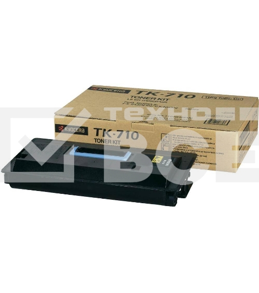 Картридж лазерный Kyocera TK-710 (1T02G10EU0) черный для FS-9130DN/9530DN 40000 стр.