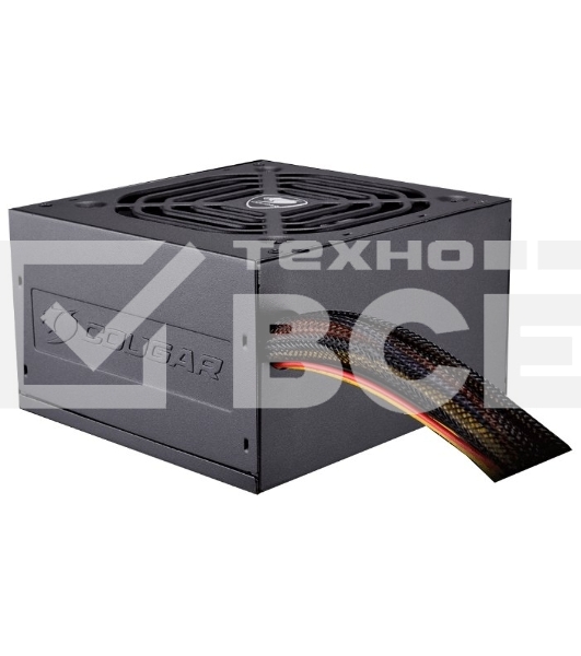 Блок питания Cougar CGR BS-500R, 500Вт BULK, 80 Plus Bronze, 120мм, черный