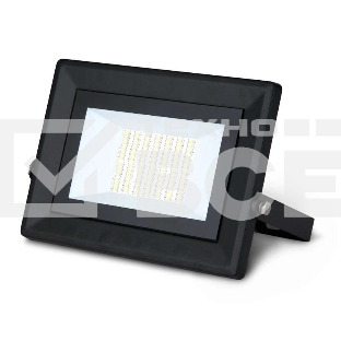 Прожектор светодиодный Led Qplus 50Вт IP65 6500К черный Gauss 613511350
