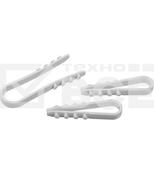 Дюбель-хомут 71 852 NCU-19-25-65-50/WH для круглого кабеля бел. (уп.50шт) Navigator 71852