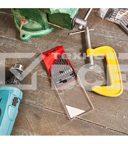 Набор сверл по металлу Kranz (HSS) диаметр 1.5-6.5 мм (13 шт.)