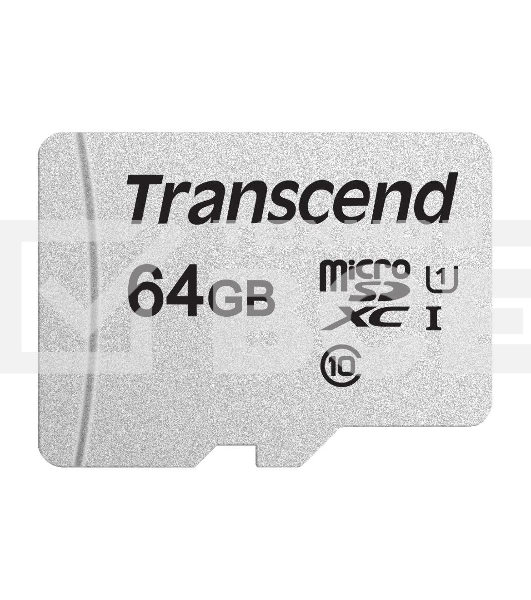 Флеш карта microSD 64GB Transcend microSDXC Class 10 UHS-I U1, (без адаптера), TLC