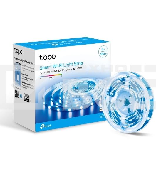 Умная светодиодная Wi-Fi лента Tapo Smart Light Strip 5m, cut to size every 10cm, one adapter, one controller