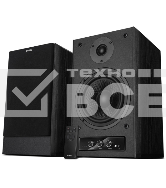 Колонки SVEN АС MC-30, черный (200 Вт, Bluetooth, пульт, Optical)